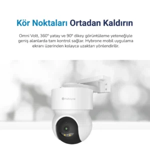 Hybrone Omni Volt Dış Ortam Wi-fi Akıllı Kamera - Görsel 4