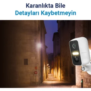 Hybrone Hold Iç Ve Dış Ortam Bataryalı Wi-fi Akıllı Kamera - Görsel 5