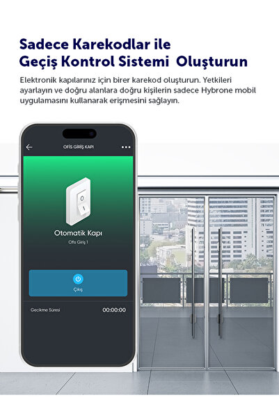 Hybrone Akıllı Wi-Fi Tekli Kuru Kontak Röle - Görsel 2